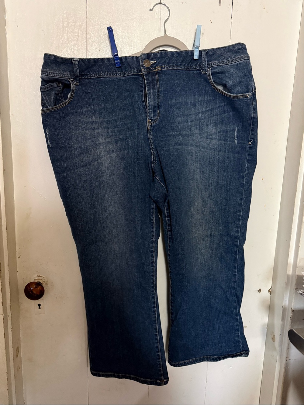 Lane Bryant Dark Blue Capri’s